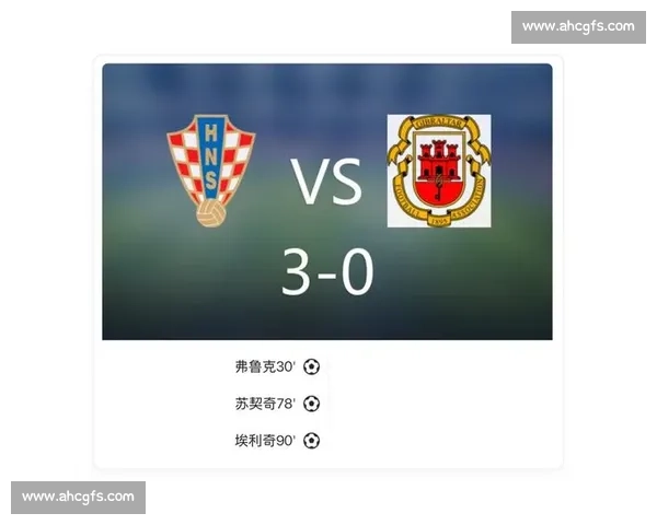 克罗地亚 3-0 直布罗陀：弗鲁克苏契奇建功，马耶尔失点留憾